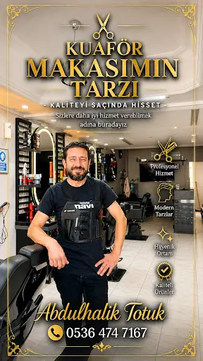 KUAFÖR MAKASIMIN TARZI 2