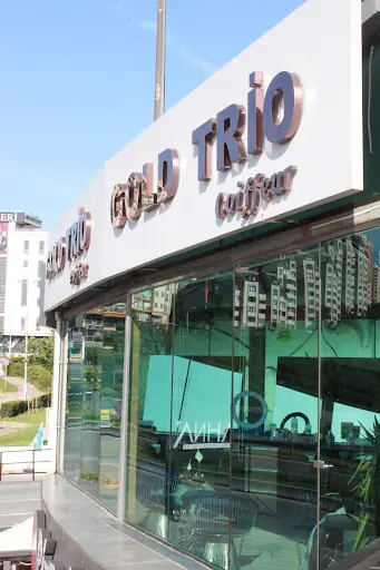 Gold Trio Hair Point