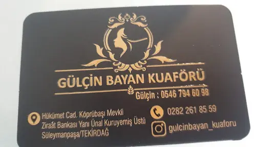 Gülçin bayan kuaförü