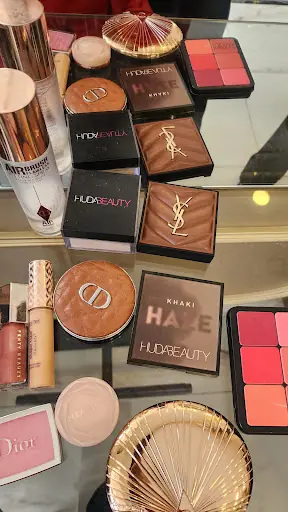 Sevim Gold Mirror Saç Türban Makyaj 4