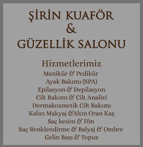 Şirin Kuaför & Güzellik Salonu