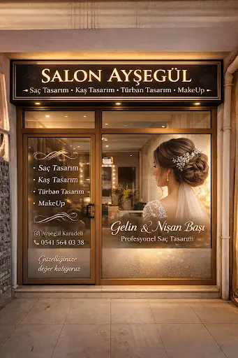 Salon Ayşegül Bayan Kuaförü Saç&Kaş&Türban Tasarım