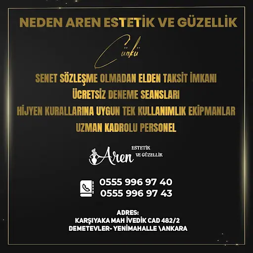Aren estetik ve güzellik