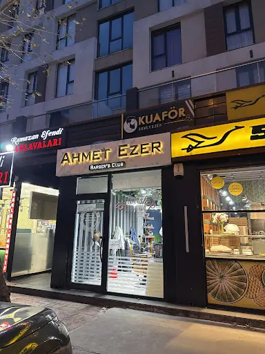 Erkek Kuafor Ahmet Ezer