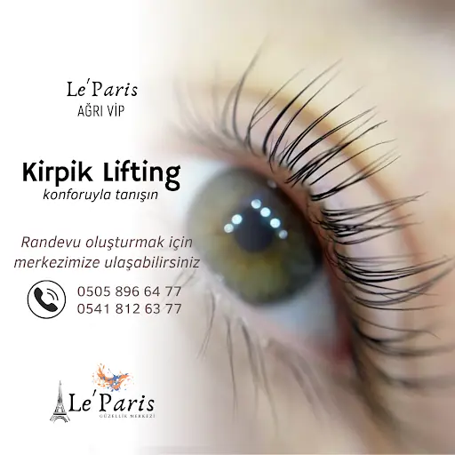 Le'Paris Güzellik AĞRI Şube 2 | Epilasyon, Cilt Bakımı, Bölgesel Zayıflama, Kalıcı Makyaj, Estetik, Kuaför Hizmetleri... 4