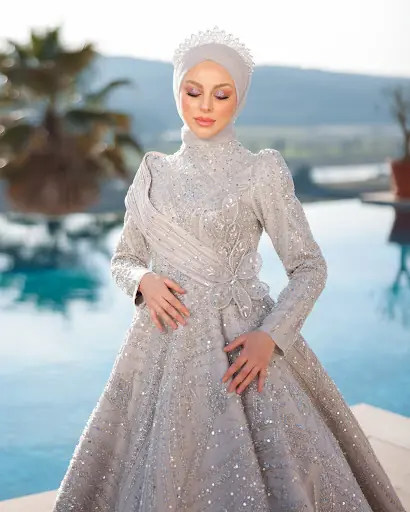 Nisanur Bursa Gelinlik & Saç Türban Tasarımı – Kaftan, Nişanlık, Kınalık 4
