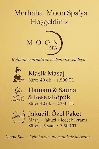 Moon Spa Masaj Hamam Keşan