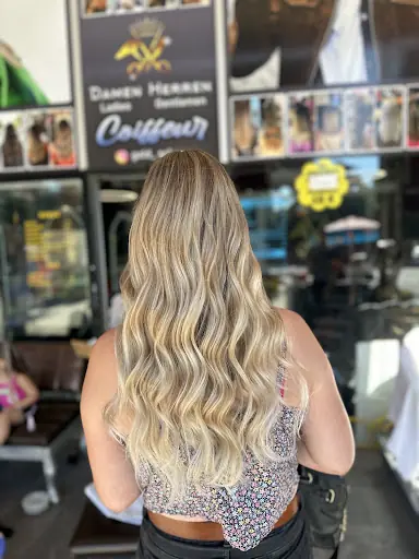 Gold Schere Friseur