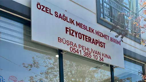 Uzman Fizyoterapist Büşra Pehlivan Kına - Özel Sağlık Meslek Hizmet Birimi 2