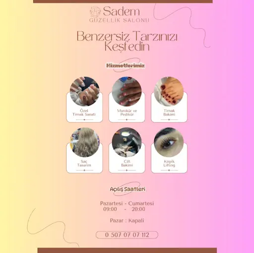 SADEM GÜZELLİK SALONU VE KUAFÖR