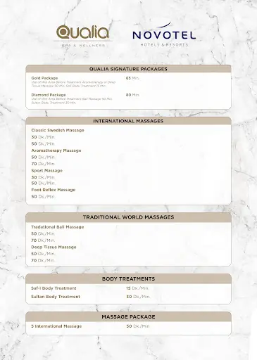 Qualia Spa & Wellness Novotel Hotels & Resorts (Zeytinburnu) 2