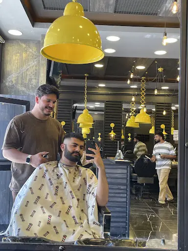 Deluxe erkek kuaför salonu
