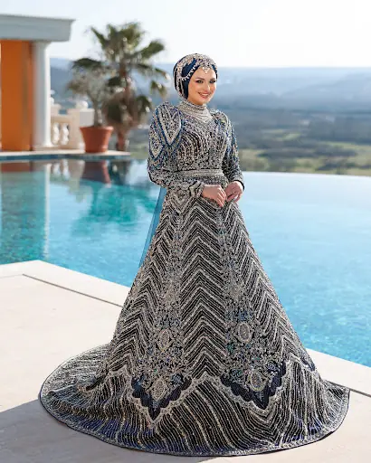 Nisanur Bursa Gelinlik & Saç Türban Tasarımı – Kaftan, Nişanlık, Kınalık 2