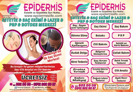 Epidermis Estetik Güzellik LAZER CİLTBAKIMI Merkezi