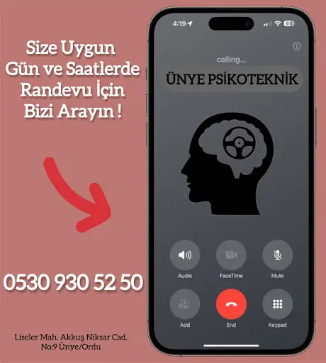 ÜNYE PSİKOTEKNİK DEĞERLENDİRME MERKEZİ 2