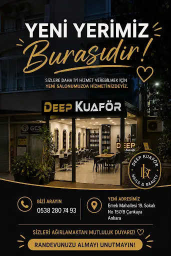 Deep Kuaför nails güzellik salonu