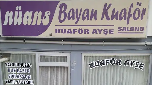Nüans bayan kuaförü Ayşe