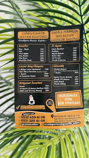 Güneş KUAFÖR ve Ağda Salonu 2