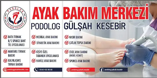 TEKİRDAĞ Podolog Gülşah Kesebir Ayak Sağlığı ve Bakım Merkezi 2