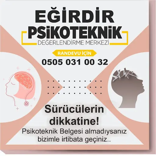 EĞİRDİR PSİKOTEKNİK MERKEZİ 2