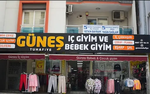 Güneş Tuhafiye-İç giyim-Bebek giyim