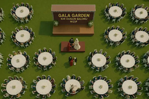 Gala Garden Kır Düğün Salonu Nizip 2