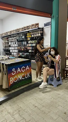 Saça Boncuk Burhaniye/Cosmos Doğal Taş