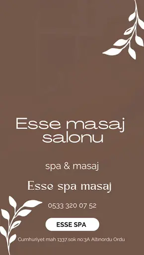 Esse masaj salonu ORDU