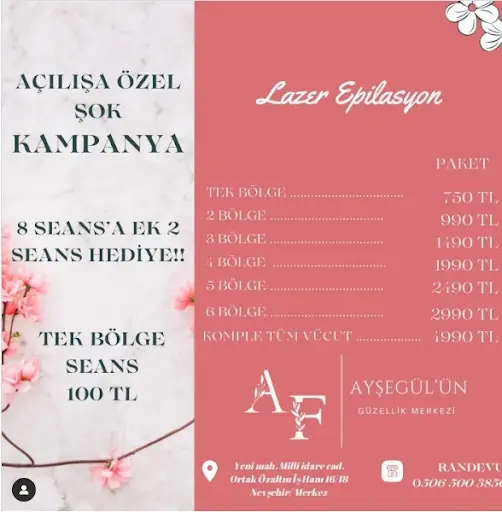 Ayşegül'ün Güzellik Salonu