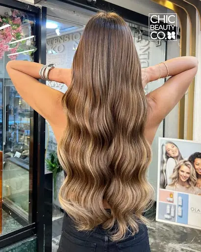 Chic Hair Co I Kaynak Saç Uygulaması I Doğal Balyaj Ombre I Saç Kesim ve Bakımı 4
