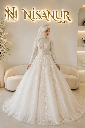 Nisanur Muğla Gelinlik, Nişanlık, Kaftan, Gelin Başı, Güzellik Salonu