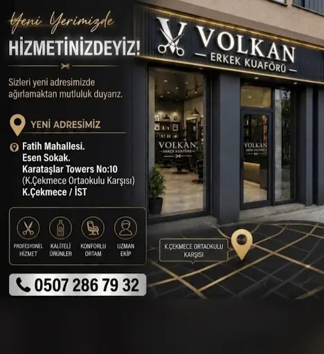 VOLKAN ERKEK KUAFÖRÜ