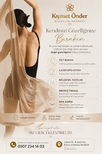 Kıymet Önder Güzellik Merkezi Cilt bakım | Lazer epilasyon 2