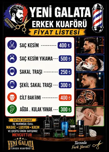 Yeni Galata Erkek Kuaförü