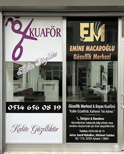 Emine Macaroğlu Öyküm Kuaför ve Güzellik Salonu 3