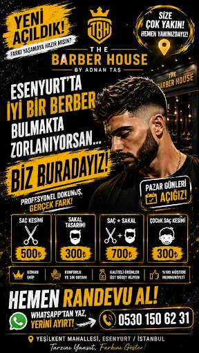 Adnan Taş Barber | Fade | Sakal Tasarım