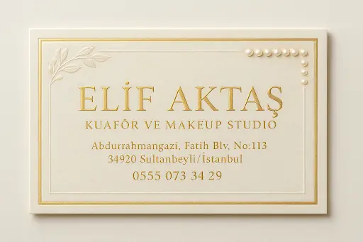 ELİF AKTAŞ KUAFÖR VE MAKEUP STUDIO