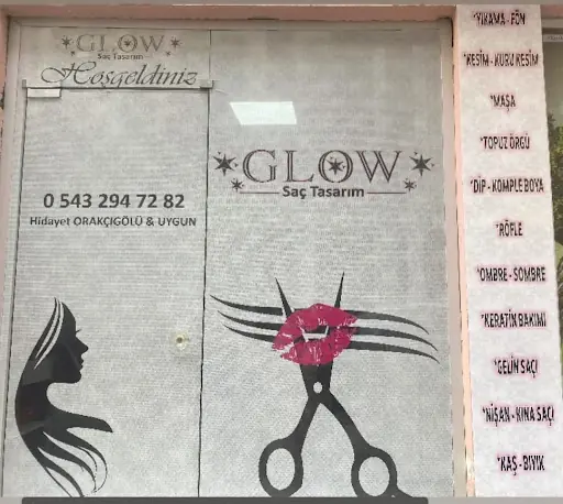 Glow saç tasarım makeup