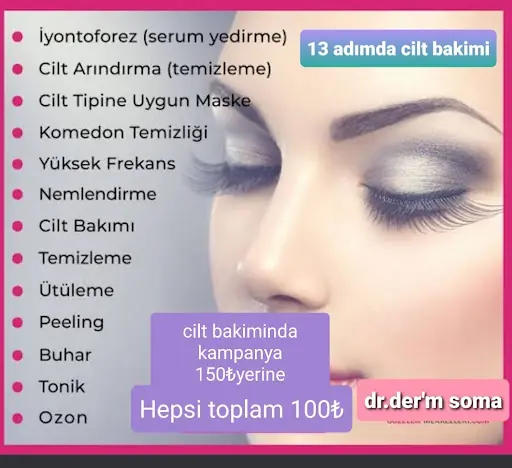 Dr Der'm Lazer Epilasyon - Soma Güzellik Salonu - Cilt Bakımı - Bölgesel İncelme 2